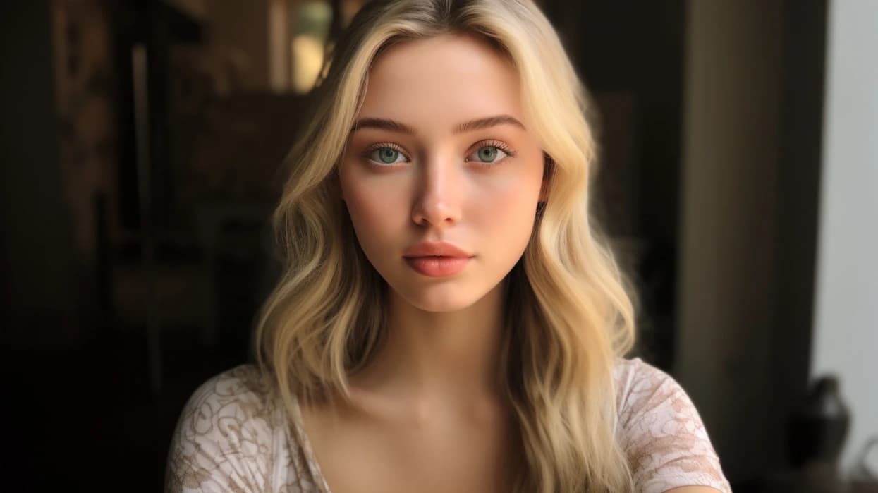 Competitor blurry AI photo